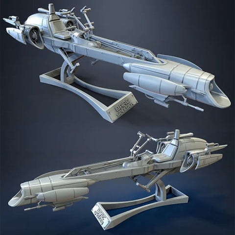 Barc Speeder - Star Wars 3D Model Ready to Print