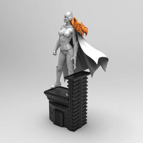 Batgirl Statues 3D Model Ready to Print