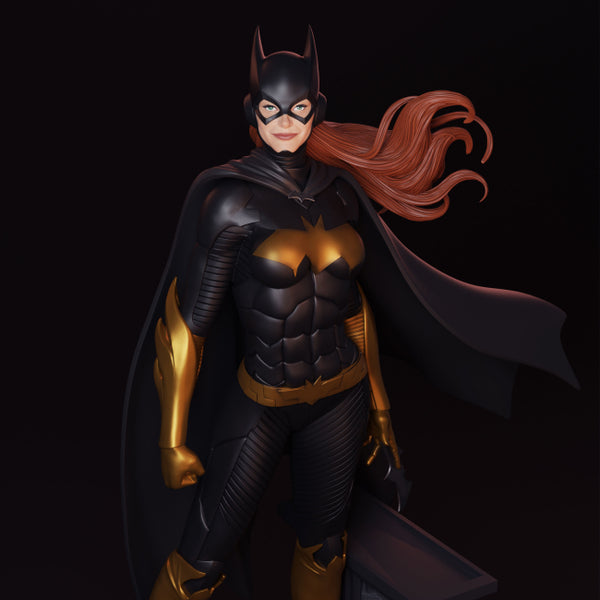 Batgirl Statues 3D Model Ready to Print