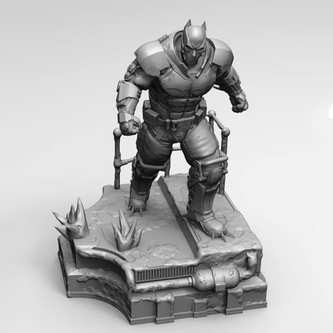 Batman  Arkham Origins XE Suit Statue 3D Model Ready to Print