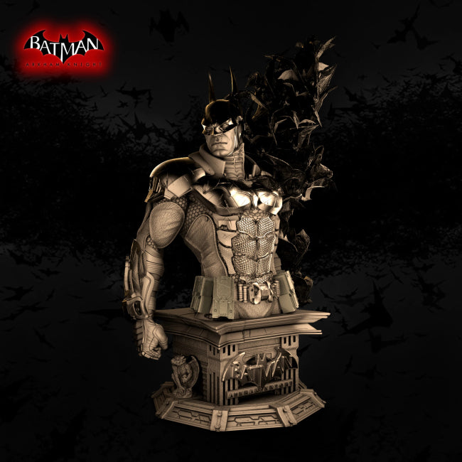Batman Arkham Knight Bust - 350mm 3D Model Ready to Print