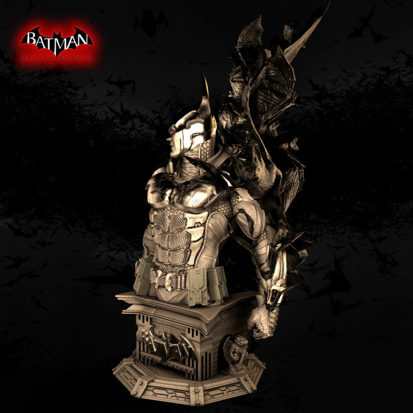 Batman Arkham Knight Bust - 350mm 3D Model Ready to Print