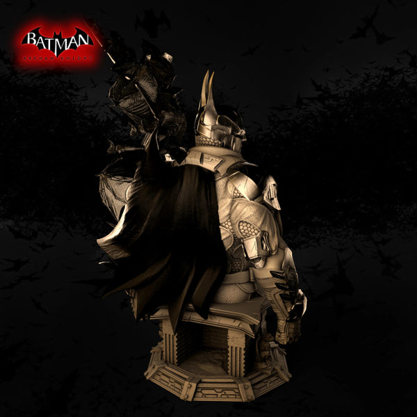 Batman Arkham Knight Bust - 350mm 3D Model Ready to Print