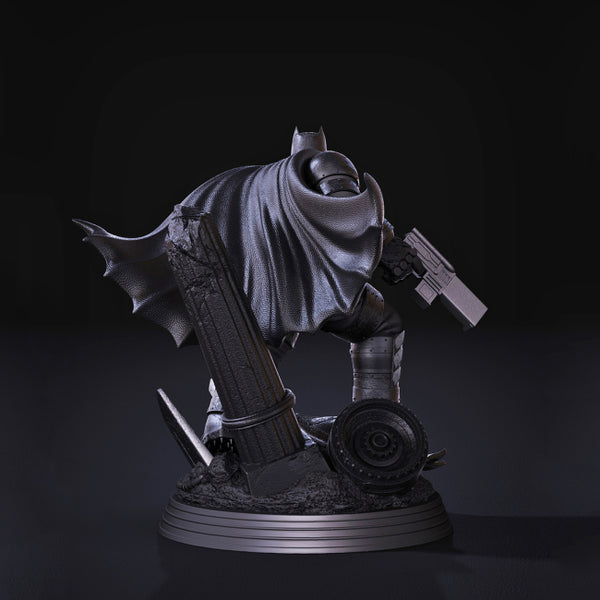 Batman Armored Fan Art 3D Model Ready to Print