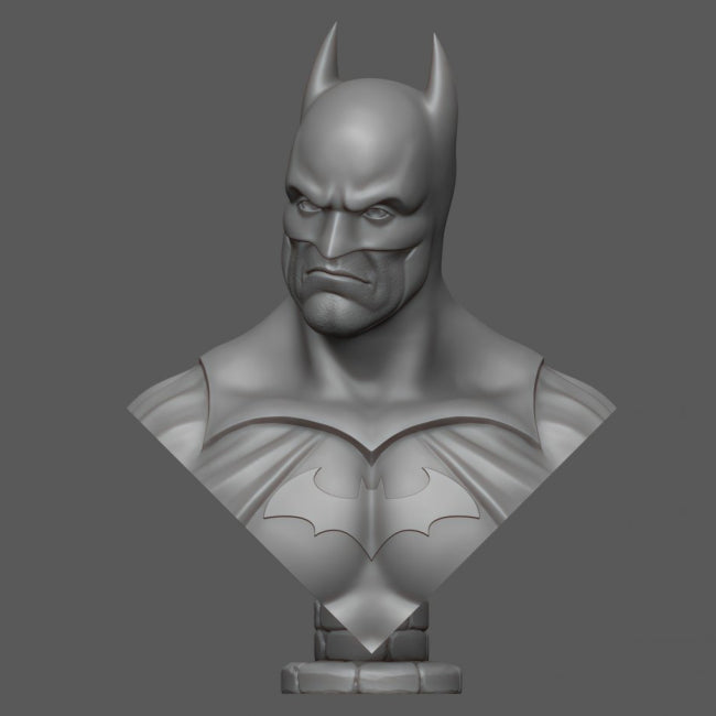 Batman Bust 3D Model Ready to Print