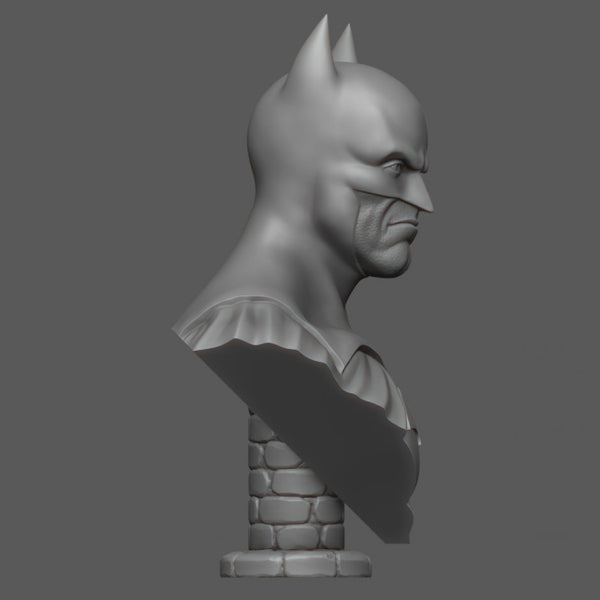 Batman Bust 3D Model Ready to Print