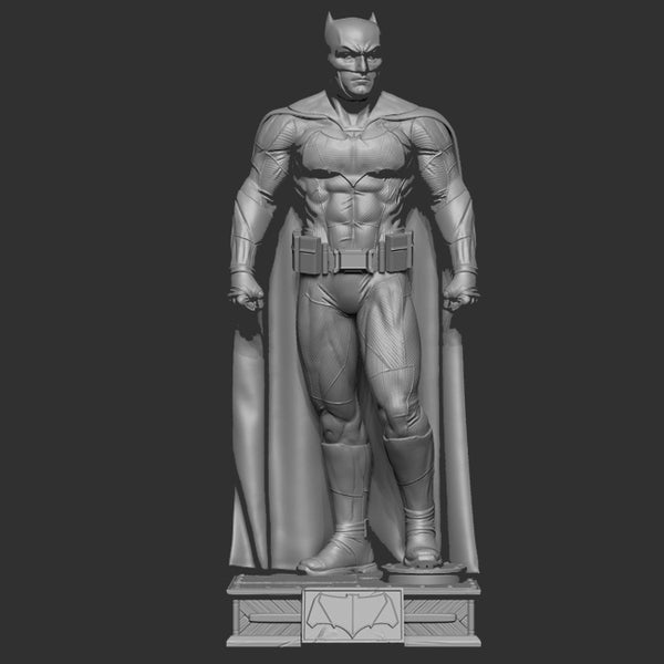 Batman Dc Comic Statues 30cm-12in 3D Model Ready to Print