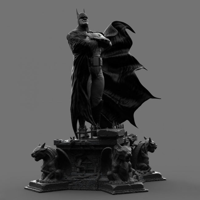 Batman Figure 3D Model Ready to Print