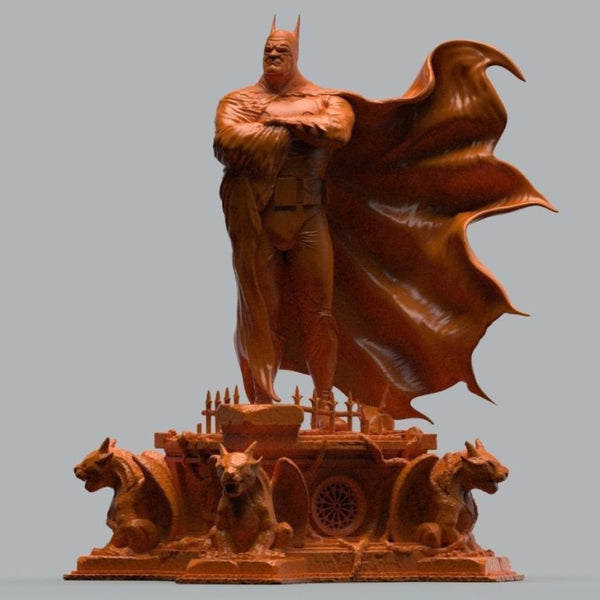 Batman Figure 3D Model Ready to Print