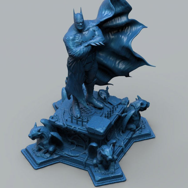 Batman Figure 3D Model Ready to Print