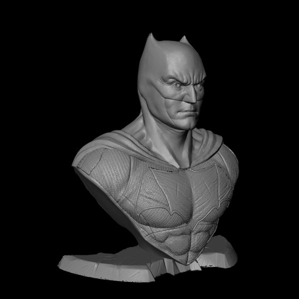 Batman Justice League Bust 3D Model Ready to Print