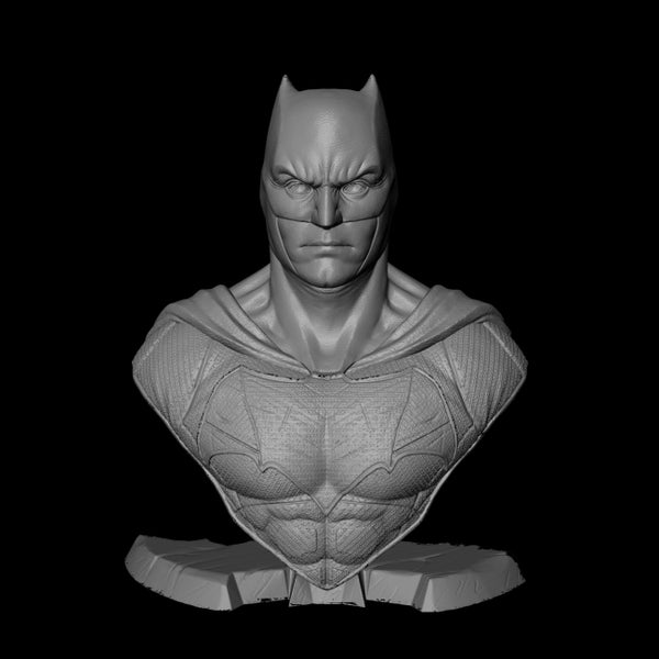 Batman Justice League Bust 3D Model Ready to Print