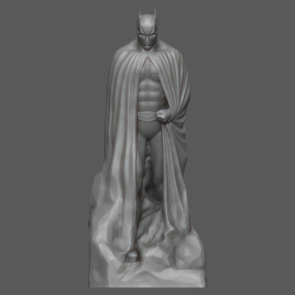 Batman Memorial Statue 3D Model Ready to Print