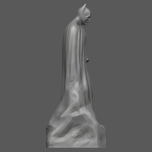 Batman Memorial Statue 3D Model Ready to Print