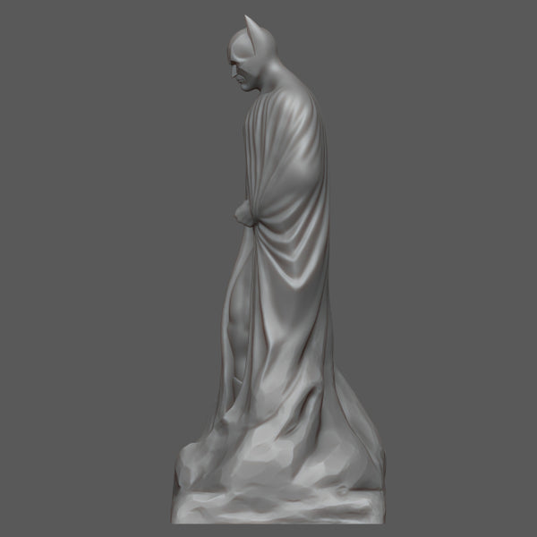 Batman Memorial Statue 3D Model Ready to Print