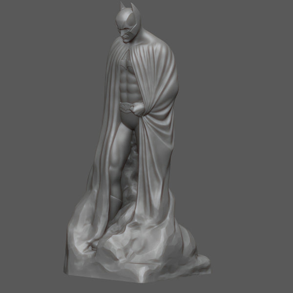 Batman Memorial Statue 3D Model Ready to Print