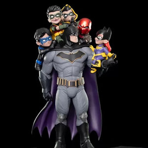 Batman and Kids Batman Family 3D Model Ready to Print