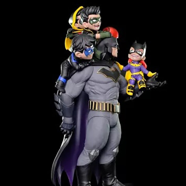 Batman and Kids Batman Family 3D Model Ready to Print