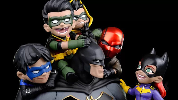 Batman and Kids Batman Family 3D Model Ready to Print