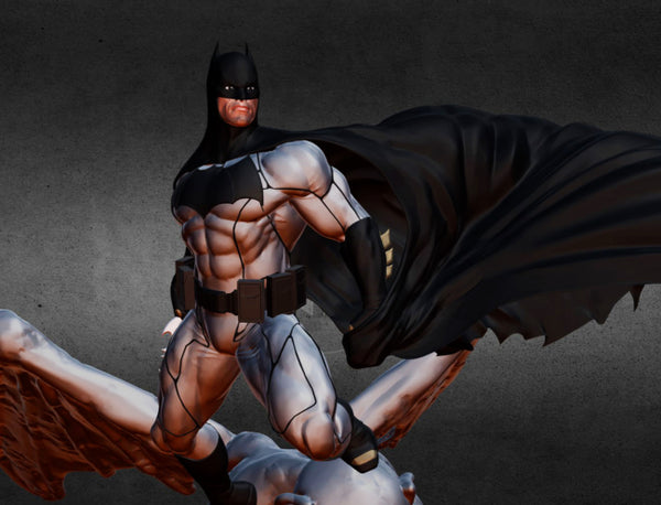 Batman on Devil 3D Model Ready to Print