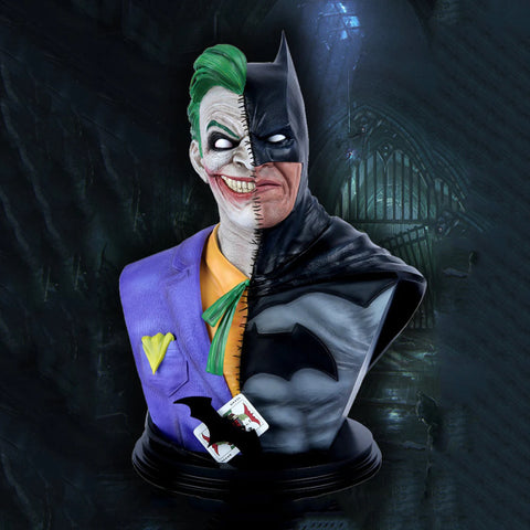 Batman vs Joker Bust 3D Model Ready to Print