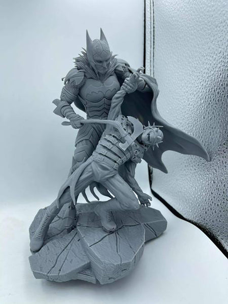 Batman vs Joker from DC Miniatures 3D Model Ready to Print