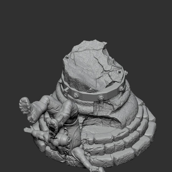 Batman y Robin Miniatures 3D Model Ready to Print