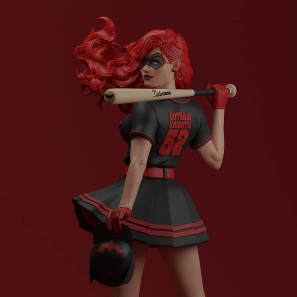 Batwoman Statue 3D Model Ready to Print