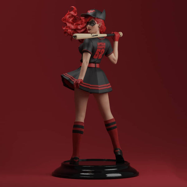 Batwoman Statue 3D Model Ready to Print