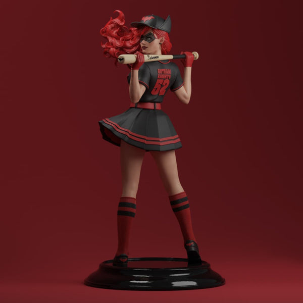 Batwoman Statue 3D Model Ready to Print