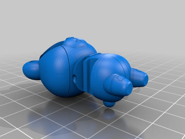 Bear Deadpool 3D Model Ready to Print STL