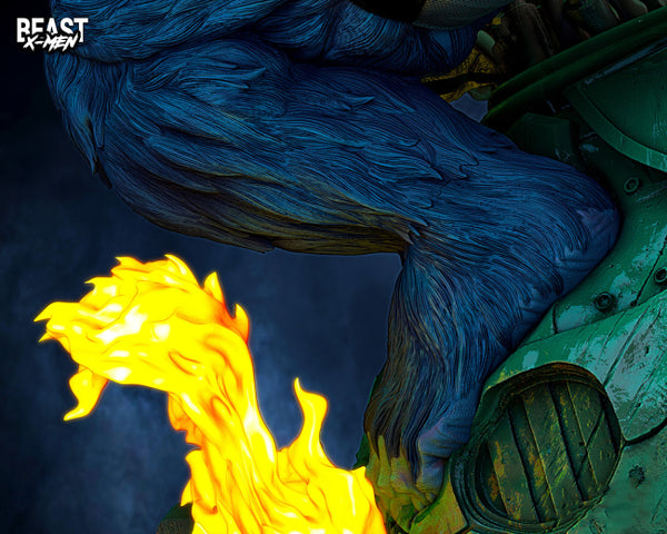 Beast X-Men Statue 3D Model Ready to Print
