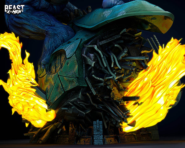 Beast X-Men Statue 3D Model Ready to Print