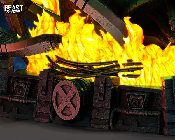 Beast X-Men Statue 3D Model Ready to Print