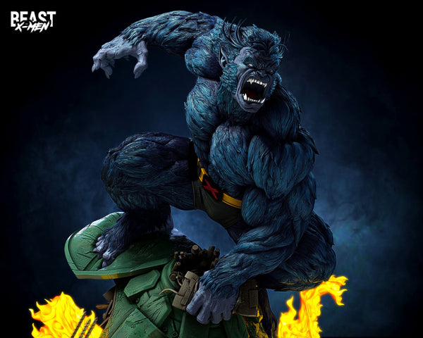 Beast X-Men Statue 3D Model Ready to Print
