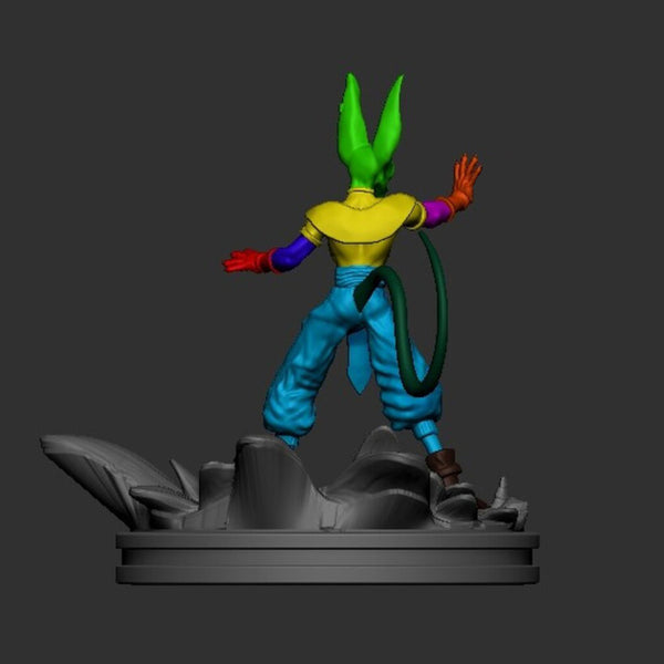 Beerus Dragon Ball Z 3D Model Ready to Print