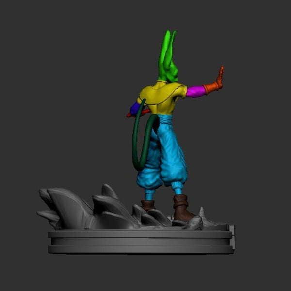 Beerus Dragon Ball Z 3D Model Ready to Print