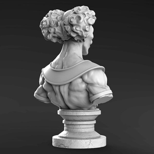 Belmod Bust Figurine 3D Model Ready to Print