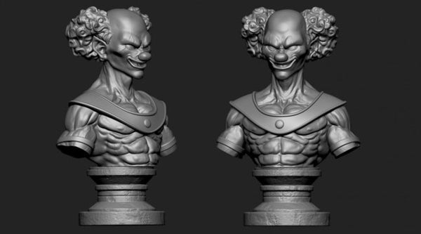 Belmod Bust Figurine 3D Model Ready to Print