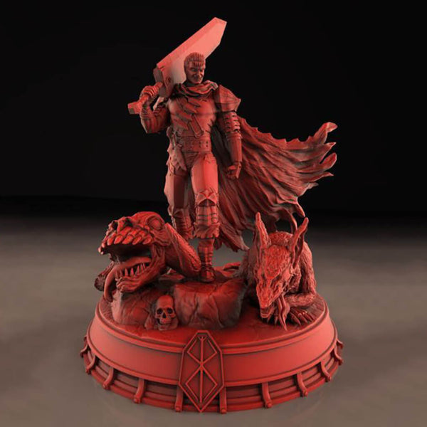 Berserk Guts 3D Model Ready to Print