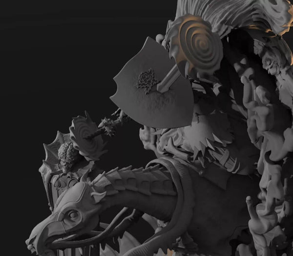 Berserk Skull Knight 3D Model Ready to Print