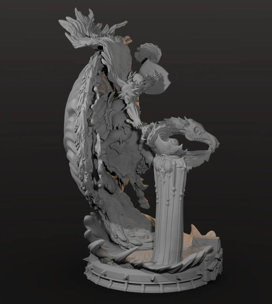 Berserk Skull Knight 3D Model Ready to Print