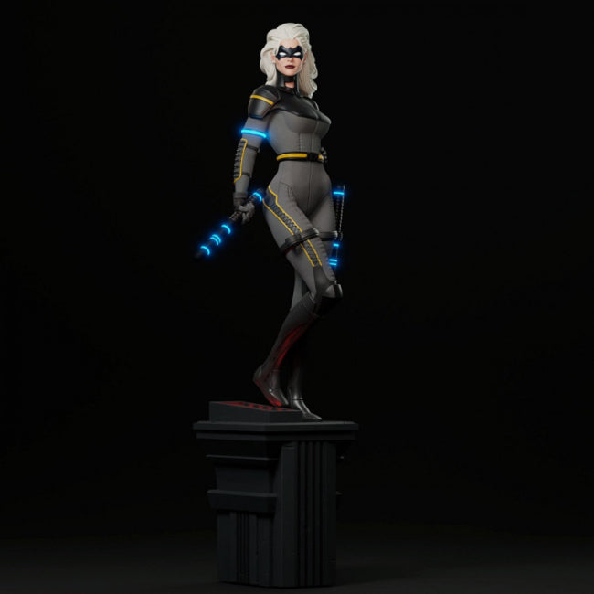 Black Canary 3D Model Ready to Print