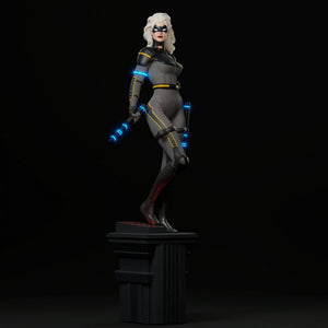 Black Canary 3D Model Ready to Print