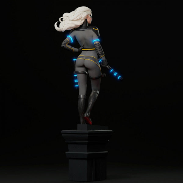 Black Canary 3D Model Ready to Print