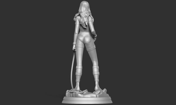 Black Cat Fanart 3D Model Ready to Print