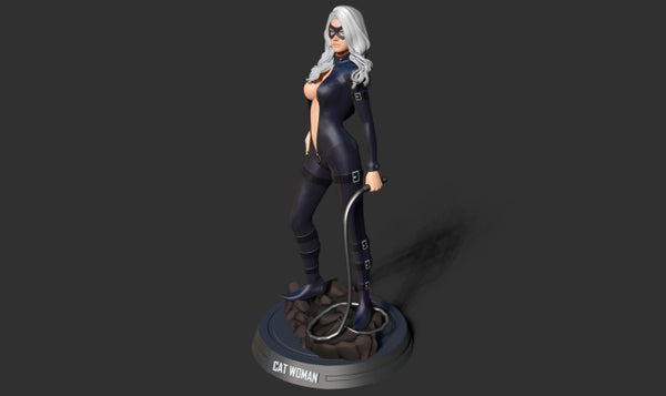 Black Cat Fanart 3D Model Ready to Print