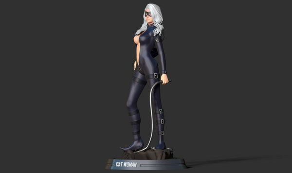 Black Cat Fanart 3D Model Ready to Print
