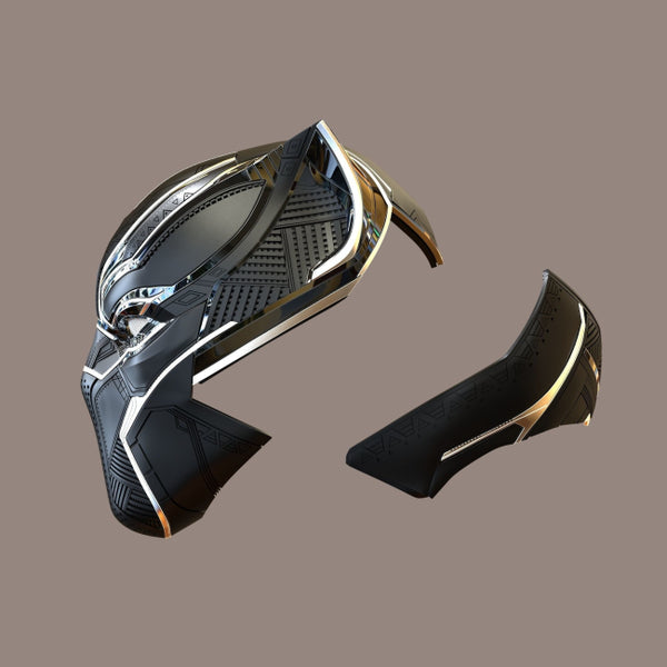 Black Panther Civil War Helmet 3D Model Ready to Print