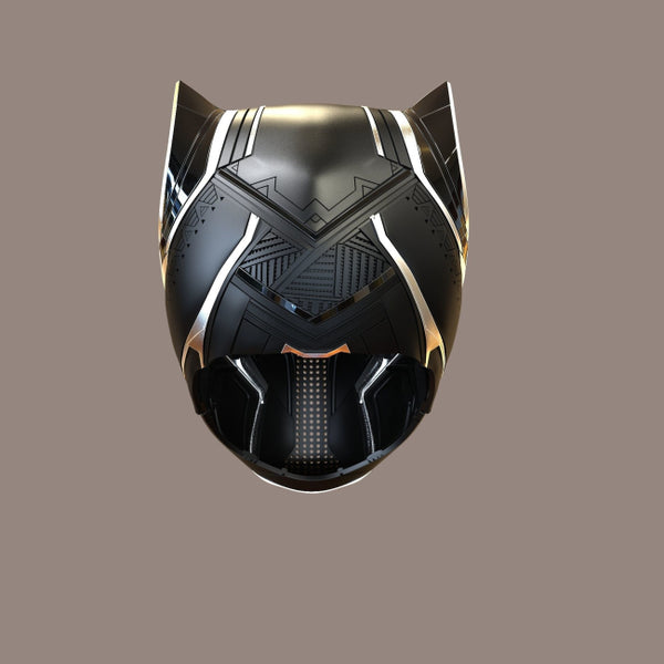 Black Panther Civil War Helmet 3D Model Ready to Print